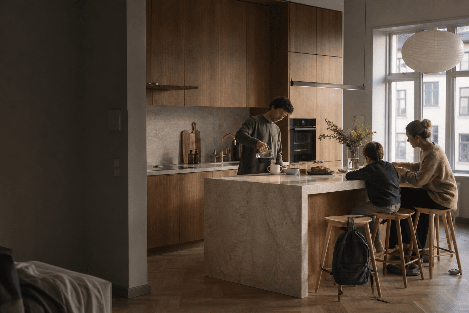 Illustreret materialeretning: Natursten